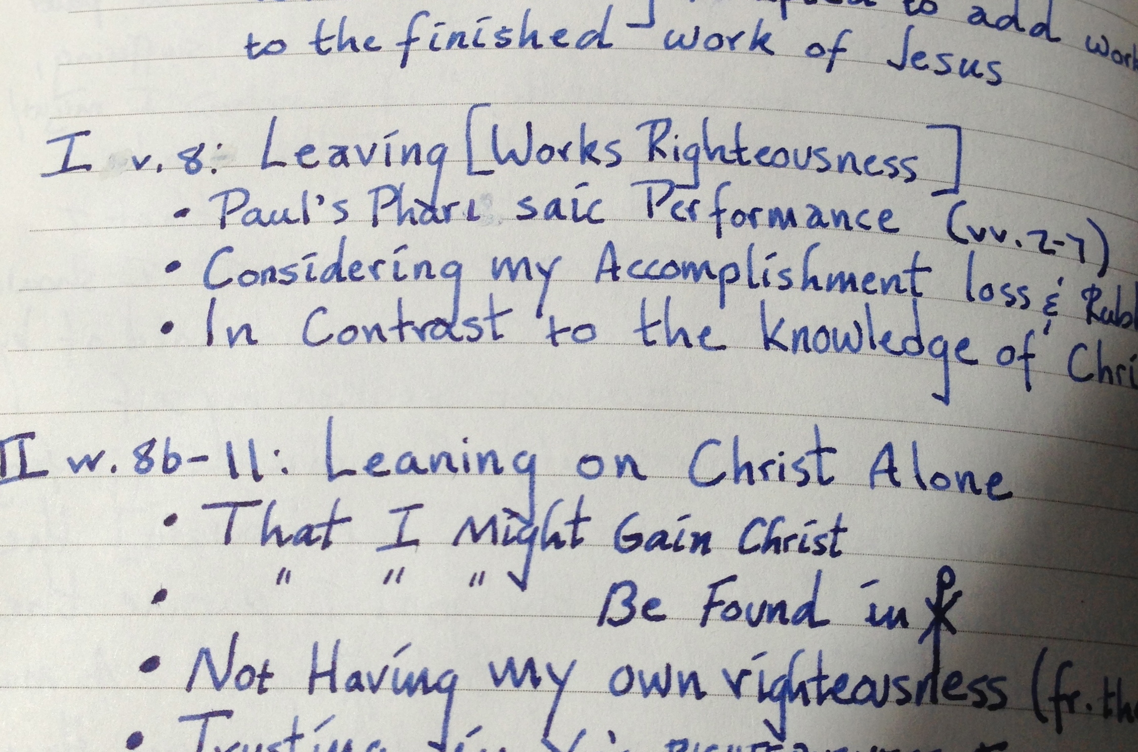 Sermon outline Expository Preaching Institute